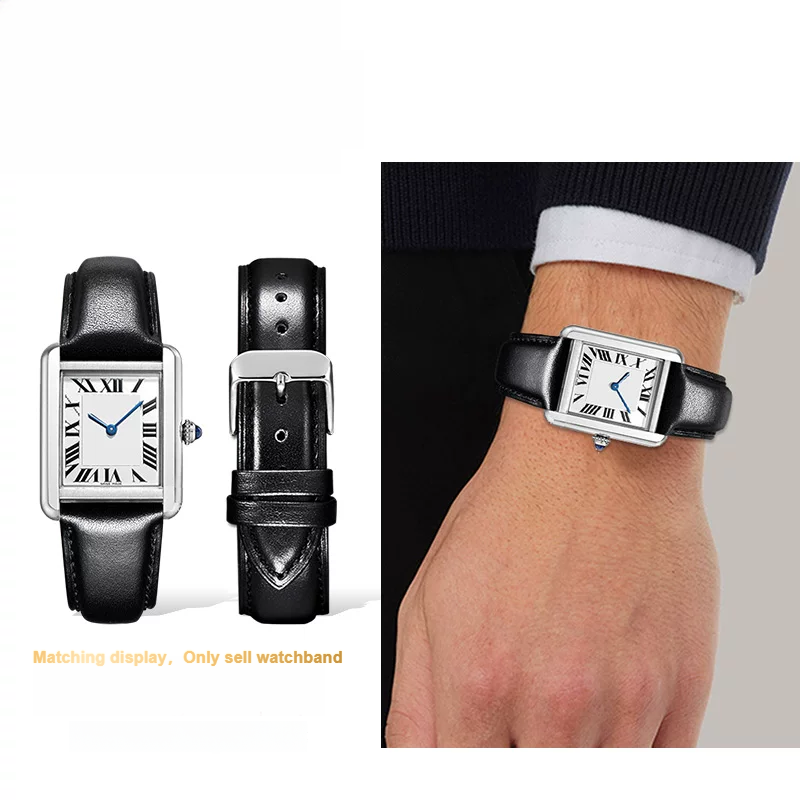 For Cartier Tank London Solo k - огляд і ціна Men'S Accessories Cartier
