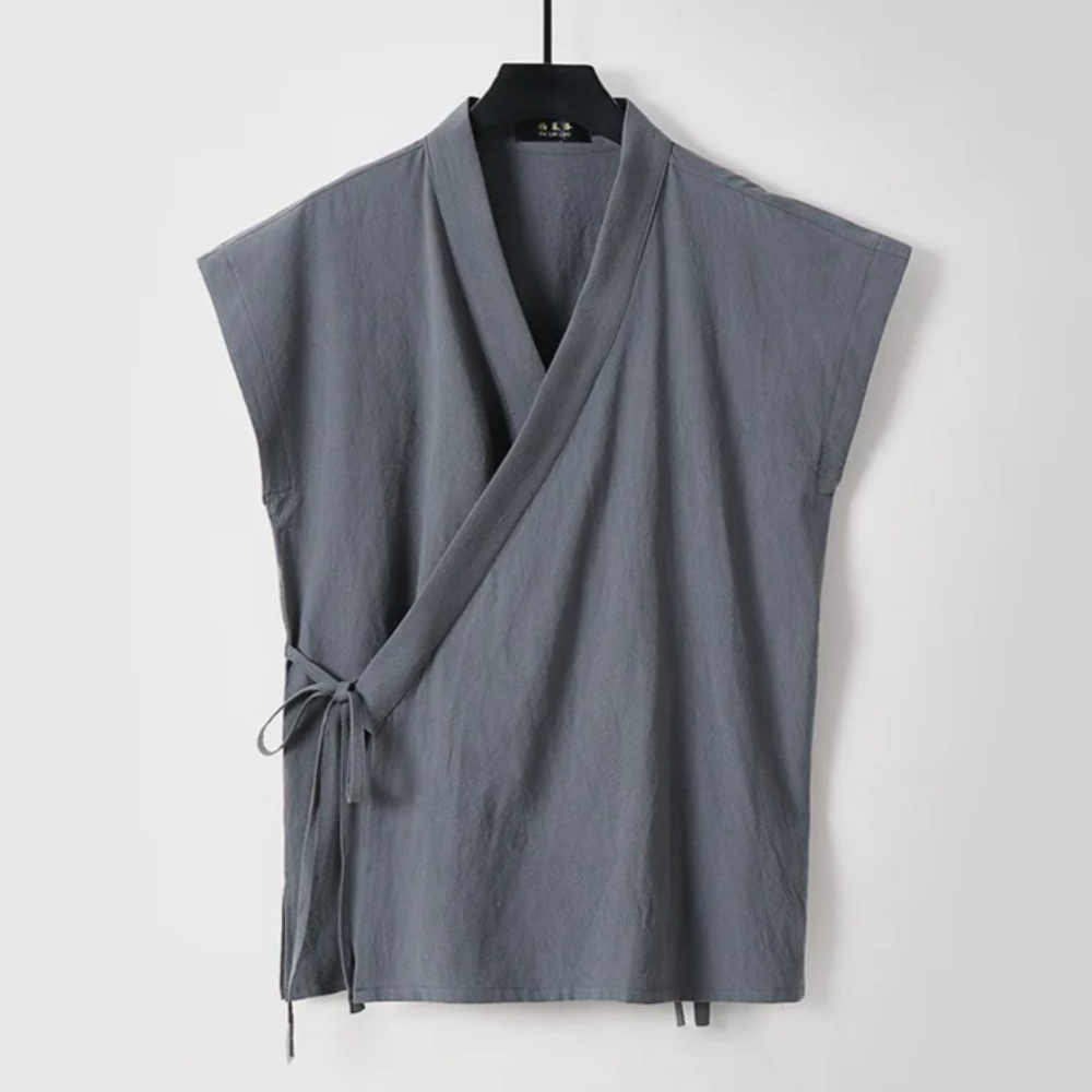 Chinese Men's Cotton Linen Tan - огляд і ціна Men'S Kimono Accessories